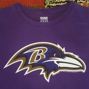 Baltimore Ravens T Shirt 2XL 2-Sided